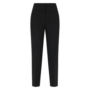 PESERICO Women's Tailored Straight Leg Trousers Women BLACK Pants